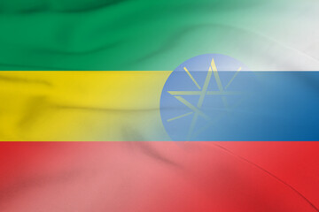 Ethiopia and Slovenia government flag transborder contract SVN ETH