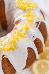 Lemon bundt cake