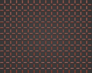 Pattern of tiles and fabric in red color consisting of squares, background wallpaper