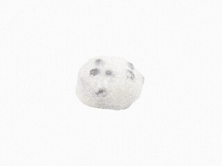 Mame daifuku. Stippling and pointillism dot art