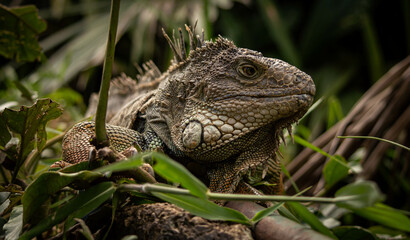 Lizard in nature