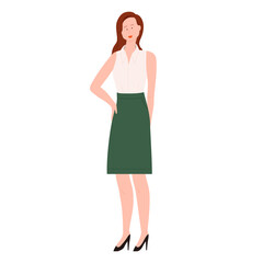 Women in office dress code fashion