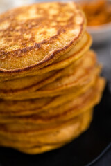 Pumpkin pancakes