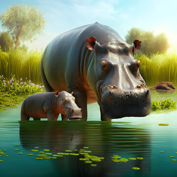 รูปภาพHippopotami – เลือกดูภาพถ่ายสต็อก เวกเตอร์ และวิดีโอ103,973 ...