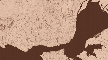 Lisbon city map. Vintage. Old style. Detailed. 13 k x 7,5 k px. 144 ppi