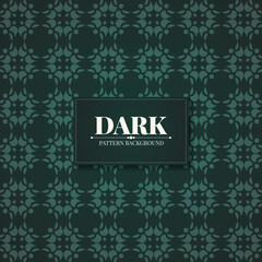 dark ethnic seamless pattern template