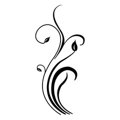 flourish vector, icon, symbol, logo, clipart, isolated. vector illustration. vector illustration isolated on white background.