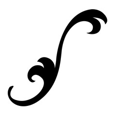 flourish vector, icon, symbol, logo, clipart, isolated. vector illustration. vector illustration isolated on white background.