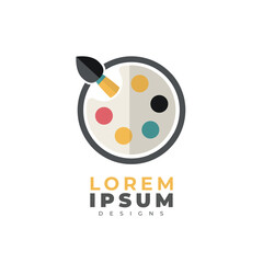 Minimalist Abstract PAINT logo. This logo incorporate with abstract the creative way. It will be suitable for which company or brand name.