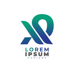 Minimalist Abstract XP logo. This logo incorporate with abstract the creative way. It will be suitable for which company or brand name.