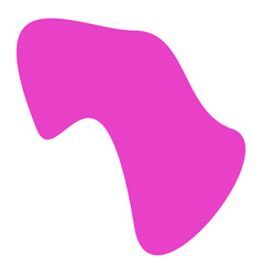 illustration of a pink ribbon