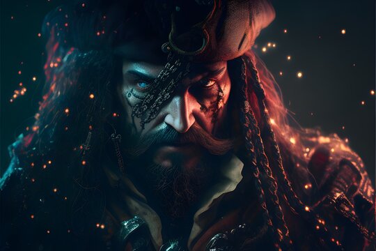Jack Sparrow Horizon generated by AI