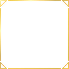 Frame border simple design. Frame decorative elements. Vintage frame.