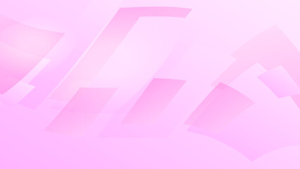 Vector abstract geometry shapes composition. Pink waves background with plastic liquid, organic shapes. Gradient white scale color.