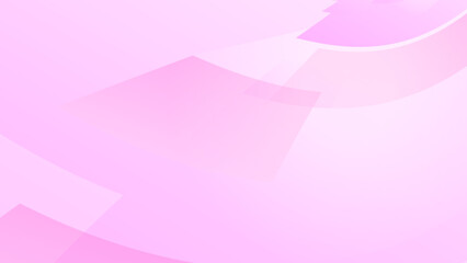Vector abstract geometry shapes composition. Pink waves background with plastic liquid, organic shapes. Gradient white scale color.