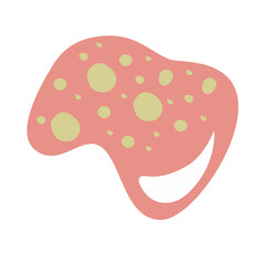 abstract organic dot