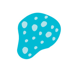 abstract organic dot