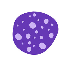 abstract organic dot