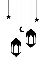 Islamic lantern decoration  © putripixcl