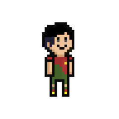 Fototapeta premium Pixel Football World Cup Vector