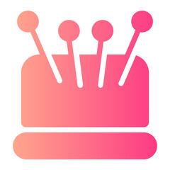 straight gradient icon