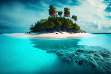 Paradise Found: Tropical Island Oasis