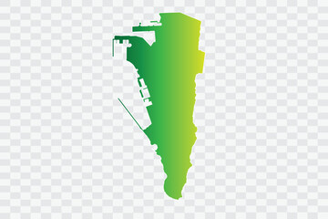 Gibraltar Map yellowish green Color Background quality files png