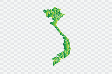 Vietnam Map yellowish green Color Background quality files png