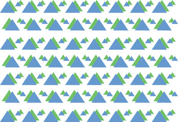 vector striped fabric abstract pattern simple triangle green and blue tribal ethnic traditional design for ikat background argyle gingham