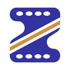 letter z icon illustration vector