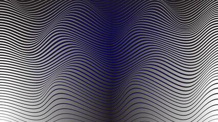wave gradient background cover title illustration