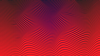 abstract background wave gradient background cover title illustration