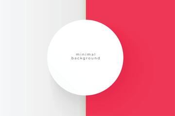 blank and empty banner for a minimalistic and elegant presentation