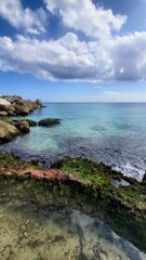 beach and sea