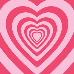 pink hearts abstract background with vibrant colors love concept abstract background