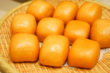 Chinese Food, Mantou or Manju, Steamed Bread - 中華料理 マントウ 饅頭