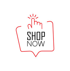 shop now button on white background	
