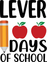 Lever 100 days of school