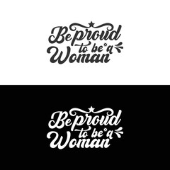 Happy Women's Day T-Shirt typography design