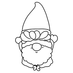 Cute Gnome ST Patrick, Saint Patrick day, Hand Drawn Illustration