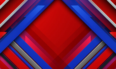 Obraz premium Layout design with dynamic shapes for event, tournament or championship. Sport background.