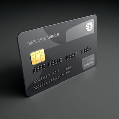 ATM card, credit card. Generative AI - obrazy, fototapety, plakaty