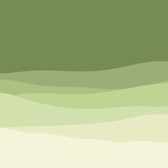 Abstract layer wave background