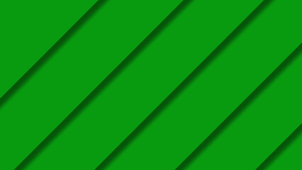 Obraz premium Green abstract geometric shapes background. Dynamic compotition.