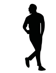 silhouette of a person