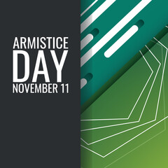 Obraz premium Armistice Day.Geometric design suitable for greeting card poster and banner