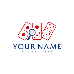 Find Domino logo vector template, Creative Domino logo design concepts