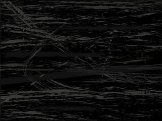 Black dark grunge background with chaotic scratches and lines