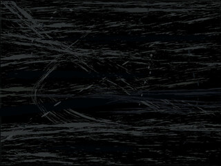 Black dark grunge background with chaotic scratches and lines