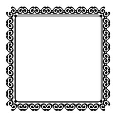 frames in vintage style with elements of ornament, art, pattern, background, texture